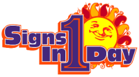 Signs in one day