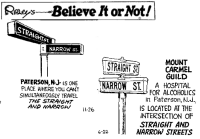 Straight and narrow path youth ministry