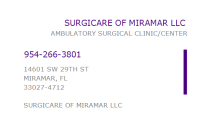 Surgicare of miramar, l.l.c.