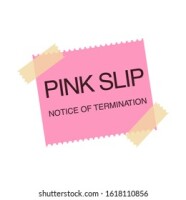 Pink slip