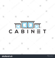 The white cabinet