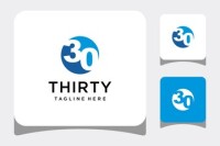 Thirty circles