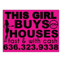This girl buys houses
