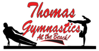 Thomas gymnastics at the beach