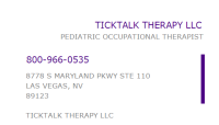 Ticktalk therapy llc