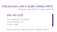 Tuscaloosa lung & sleep consultants