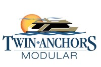 Twin anchors marine