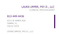 Laura umfer, psy.d., llc
