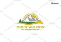 Mountain View Calligraphy