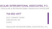 Vascular interventional associates, pc