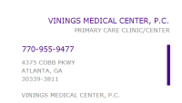 Vinings medical center, p.c.