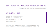 Watauga pathology assoc pc