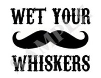 Wet stache
