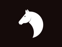 White horse design