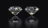 White sapphire