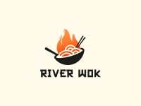 Wok on oriental catering