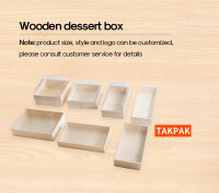 Wood - sushi in the box