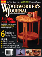 Woodworker's journal magazine