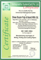 Shree shyam pulp & board mills ltd.