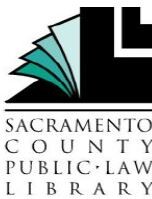 Sacramento County Public Law Library