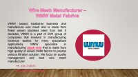Wmw metal fabrics ltd.