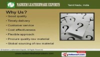 Nadeem leatherware exports