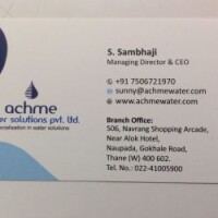 Achme water solution private limited