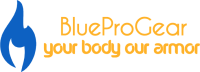 Blue protective gear