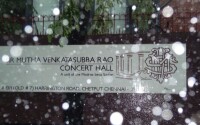 Sir mutha venkatasubba rao concert hall - india