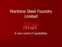 Maritime Steel Foundry Limited