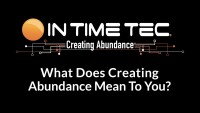 Creating abundance