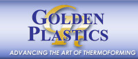 Golden plastic