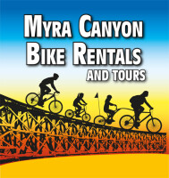 Myra canyon bicycle rental and tours inc