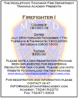 Middletown Township Fire Department Training Academy