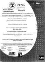 Industria e comércio de molas santa fé ltda
