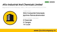 Afco Industrial and Chemicals Ltd.