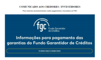 Fundo garantidor de créditos - fgc