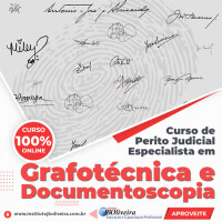 Gr@fonline - curso ead grafotécnica e documentoscopia
