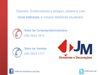 Jm divisorias e decoracoes
