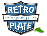 Retro plate polished concrete systems