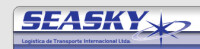 Sea sky logistica de transporte internacional