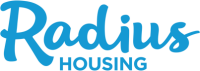Radius housing