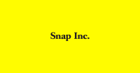 Snap inc.