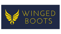 Winged boots