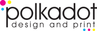 Polkadot design and print