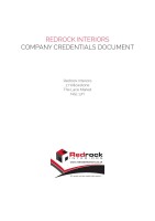 Redrock interiors