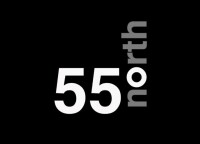 55 degrees north