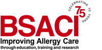 The british society for allergy and clinical immunology