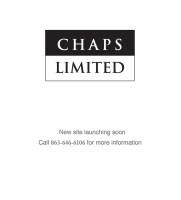 Chaps developments ltd
