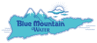 Blue mountain water